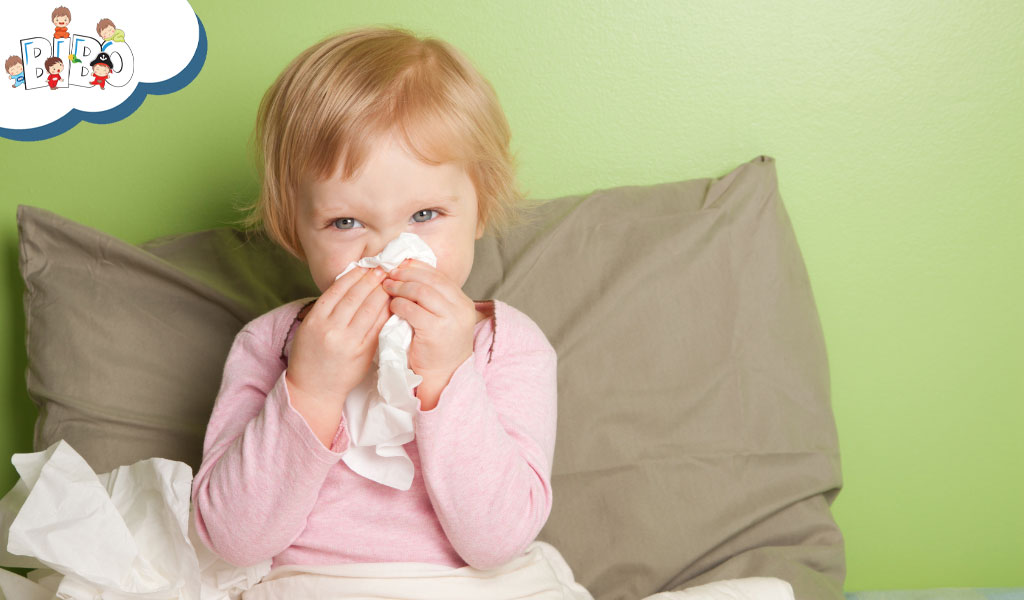 Dị ứng cũng có thể gây ra tình trạng sổ mũi ở trẻ